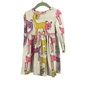 Whose Baby deer playdress organic bamboo 110 4T